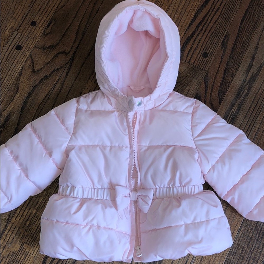 Baby Gap Girls Pink Puffer